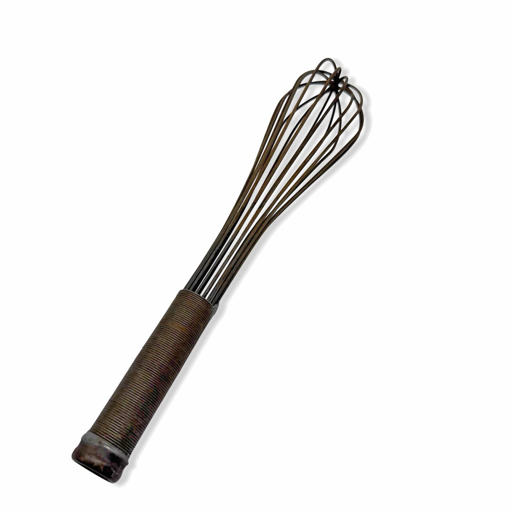 Antique Wire Whisk 12” Primitive Kitchen Utensil Rustic Farmhouse Decor